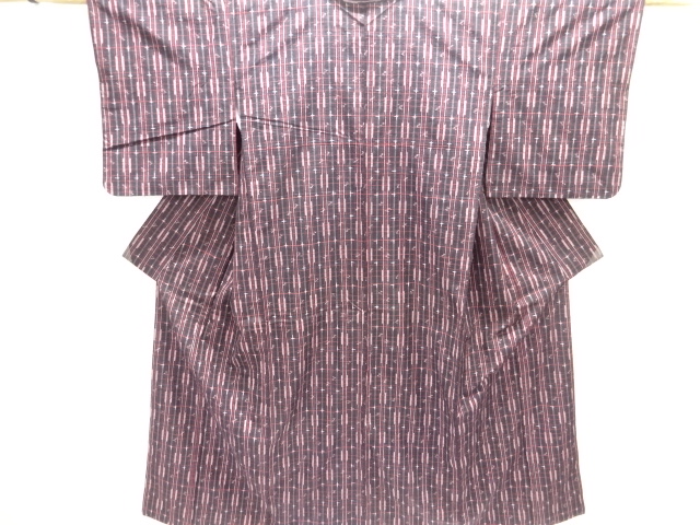 Japanese Kimono / Tsumugi Omeshi Silk